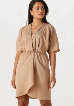 beige access mini jurk 53-3039-128