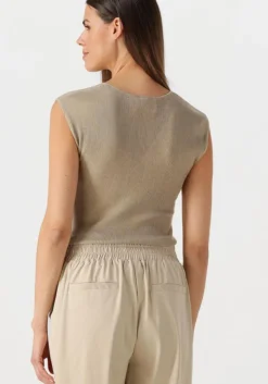 beige aimee the label top fayep