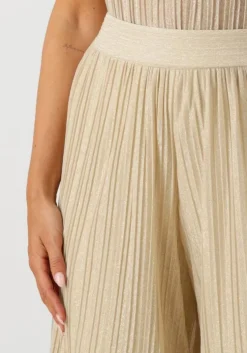 beige aimee the label wijde broek ramses