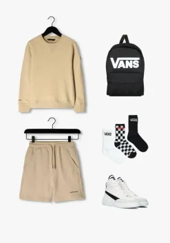 beige airforce korte broek geb0710