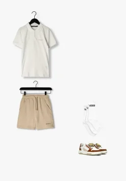 beige airforce korte broek geb0710