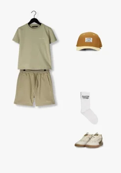 beige airforce korte broek geb1179