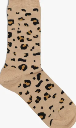 beige alfredo gonzales sokken panther print