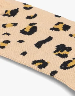 beige alfredo gonzales sokken panther print