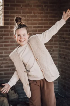 beige alwero bodywarmer alwero bodywarmer alpen junior