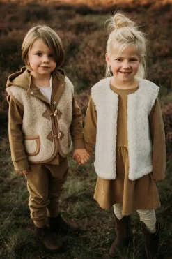 beige alwero gilet alwero bodywarmeralphen junior