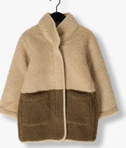 beige alwero teddy jas jas two sheeps junior