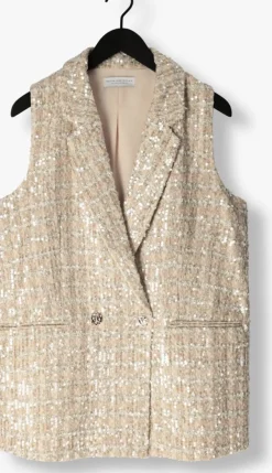 beige amaya amsterdam gilet james