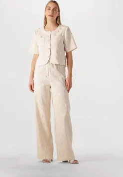 beige amaya amsterdam wijde broek mavis