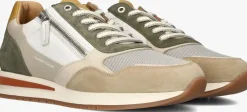 beige ambitious lage sneakers temple