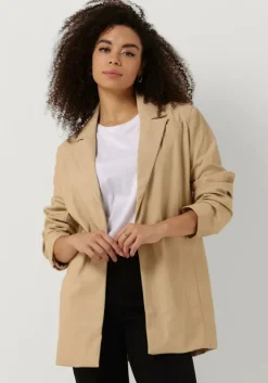 beige another label blazer eli blazer