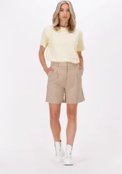 beige another label broeken cynthia shorts