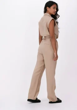 beige another label jumpsuit valli jumpsuit