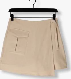 beige another label korte broek gwen skort