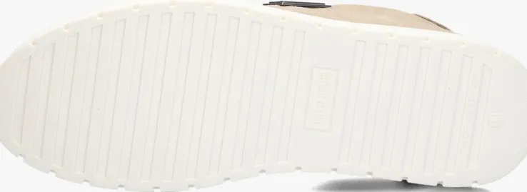 beige antony morato lage sneakers metal bold