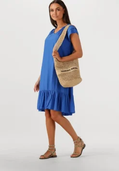 beige ash platte sandalen play