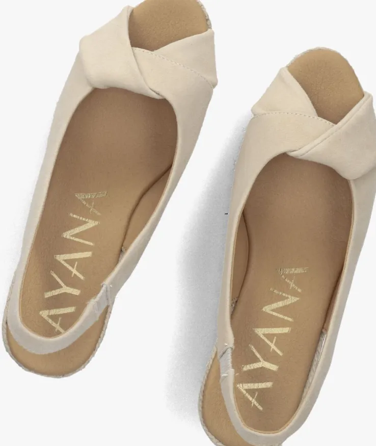 beige ayana espadrilles omo25yu846