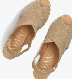 beige ayana sandalen met hak omo25yu817