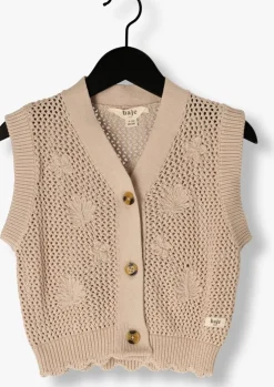 beige baje studio vest sia