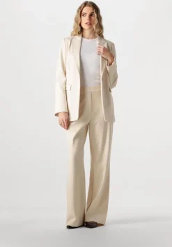 beige beaumont flared broek hope pants
