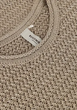 beige beaumont top hearty pullover