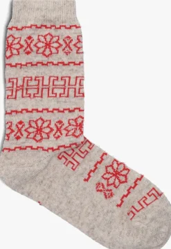 beige becksondergaard sokken lauralee wola socks