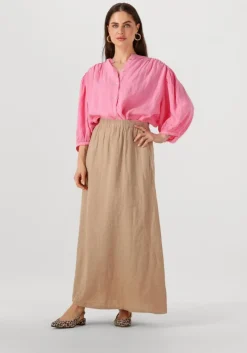 beige bellamy maxirok ize