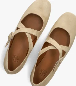 beige billi bi ballerina's a8314
