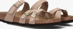 beige birkenstock slippers franca
