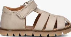 beige bisgaard platte sandalen 71242