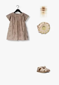 beige bisgaard platte sandalen 71242