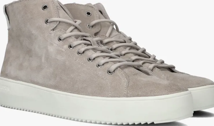 beige blackstone hoge sneakers yg20
