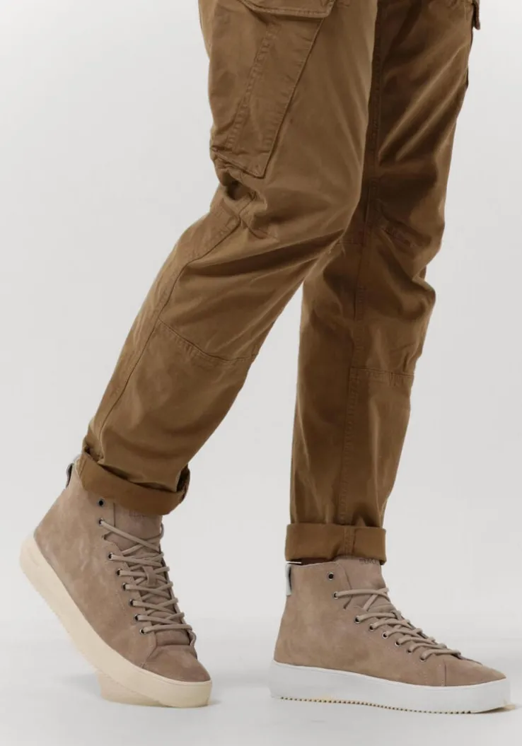 beige blackstone hoge sneakers yg20