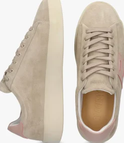 beige blackstone lage sneakers skarn ray woman