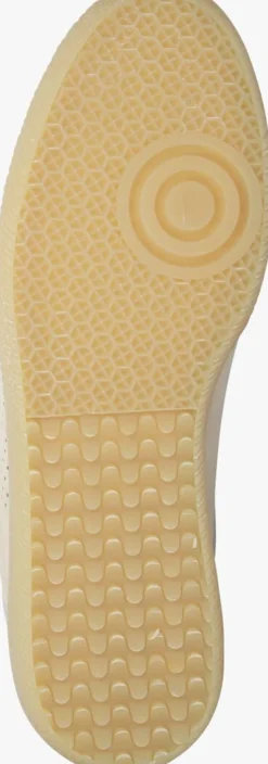 beige blackstone lage sneakers lime wren perf