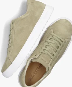 beige blackstone lage sneakers zg02