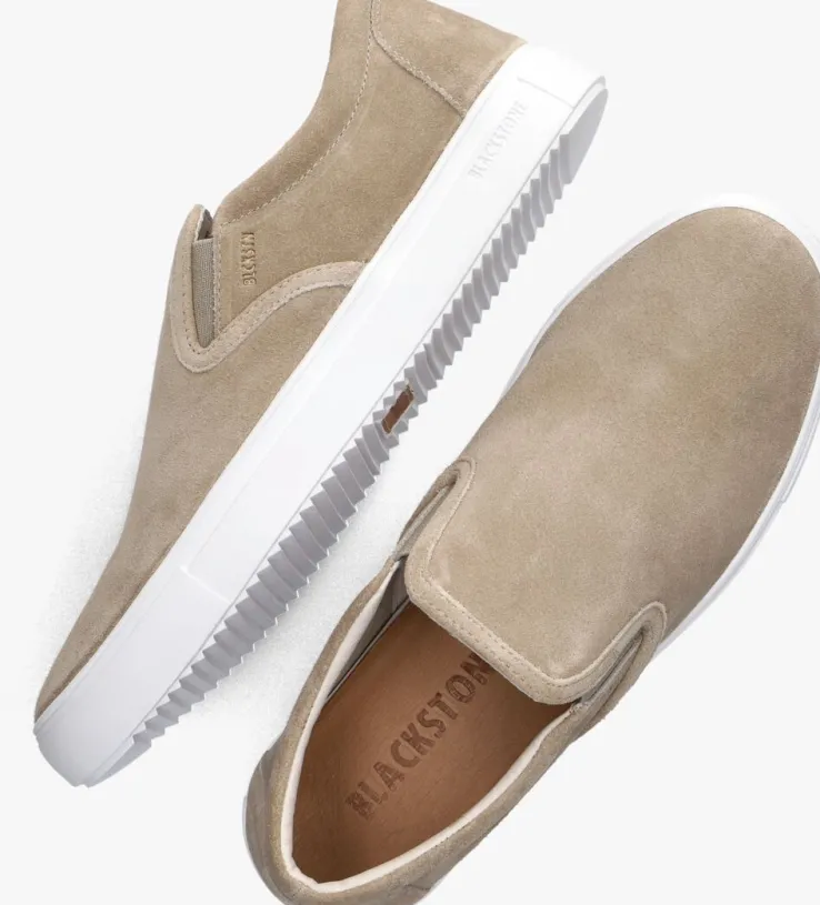 beige blackstone loafers bg140