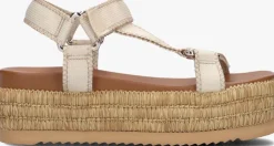 beige blasz platte sandalen cls14351