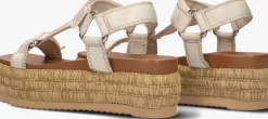 beige blasz platte sandalen cls14351