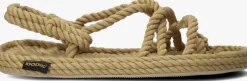 beige bohonomad platte sandalen ibiza flat