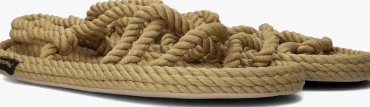 beige bohonomad platte sandalen ibiza flat