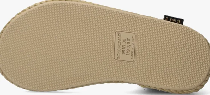 beige bohonomad platte sandalen ibiza flat