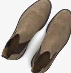 beige boss chelsea boots calev_cheb