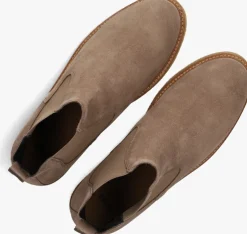 beige boss chelsea boots kope_cheb