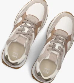 beige boss lage sneakers jonah runn