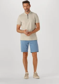 beige boss orange polo passerzip