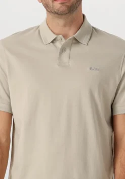 beige boss orange polo pe_interlock