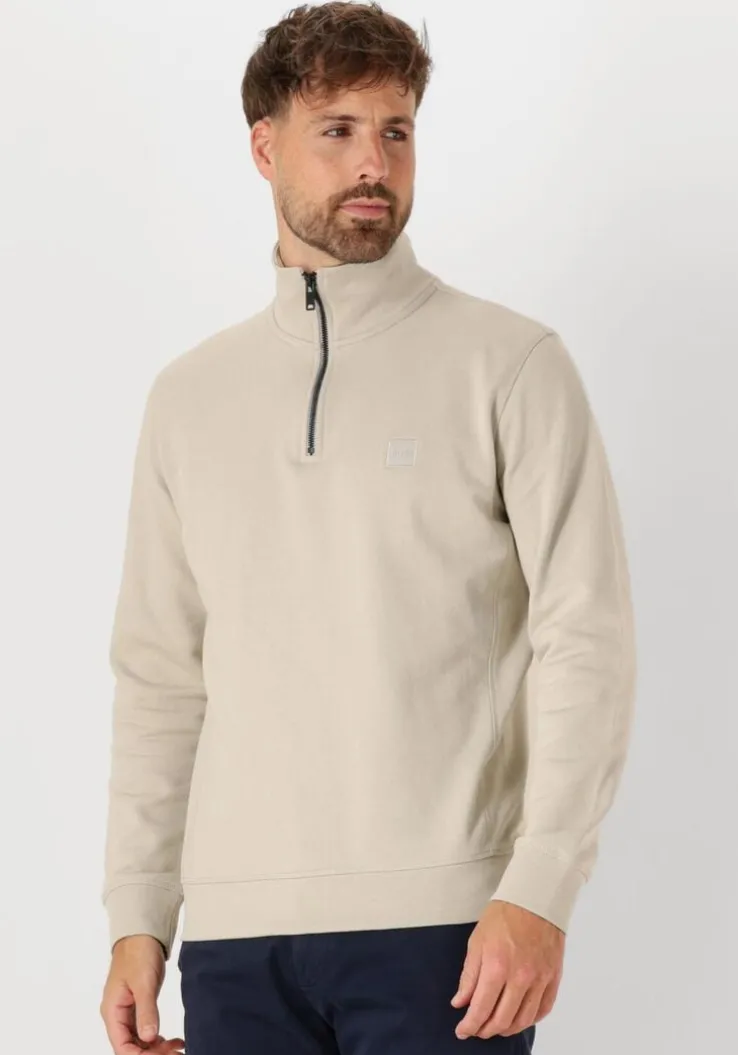 beige boss orange sweater zetrust