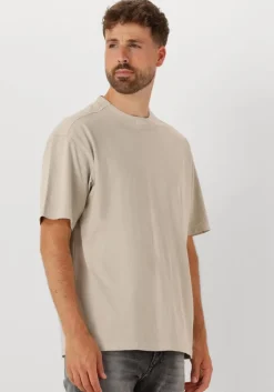 beige boss orange t-shirt te_dye_ 10262477 01