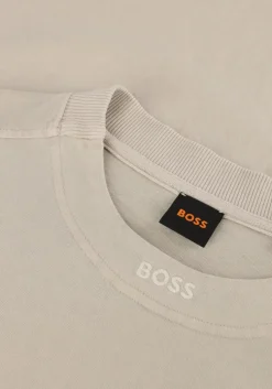beige boss orange t-shirt te_dye_ 10262477 01